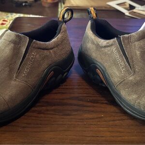 Merrell Jungle Moc model J63787W Men's Tan Slip-On Loafers